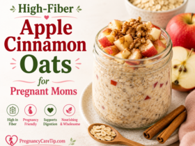 High-Fiber Apple Cinnamon Oats for Pregnant Moms