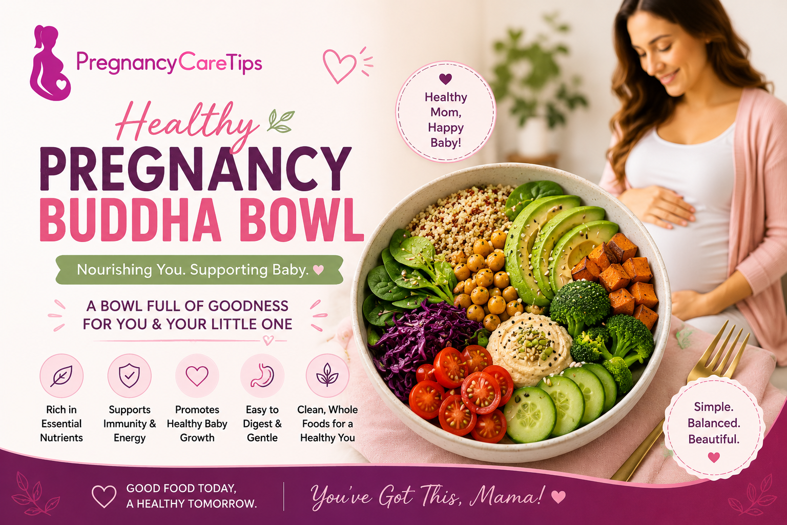 Healthy Pregnancy Buddha Bowl