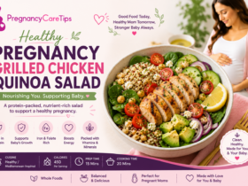 Healthy Pregnancy Grilled Chicken Quinoa Salad