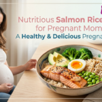 Spoon rice into 4 wide bowls. Place 1 piece of salmon on top of rice. Arrange carrots, mushrooms, and cucumbers in piles that cover rice. Drizzle salmon and vegetables with remaining dressing. Sprinkle with sesame seeds and scallion greens. Serve, passing sriracha separately, if using.