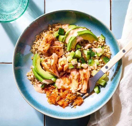 Nutritious Salmon Rice Bowl for Pregnant Moms: A Healthy & Delicious Pregnancy Meal
