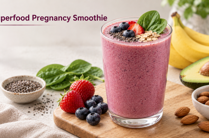 superfood pregnancy smoothie