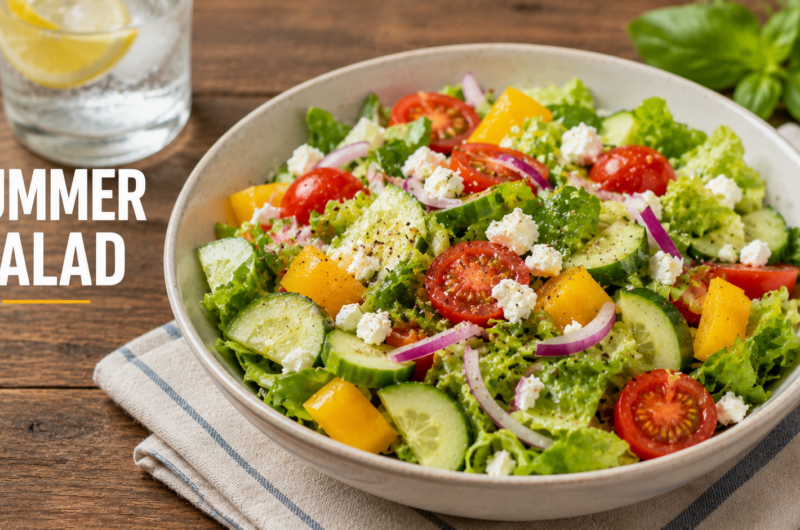 Summer Salad that will leave you FULL