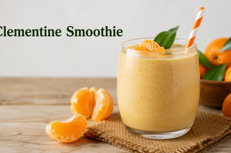 Best Clementine Sunshine Smoothie for Pregnancy