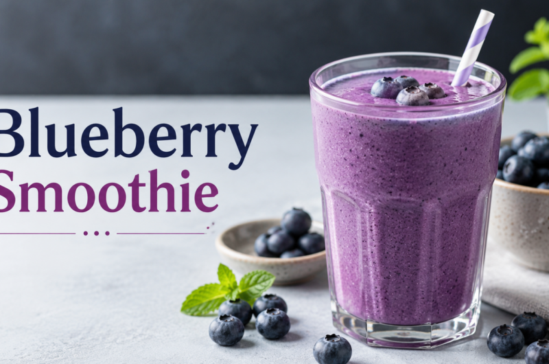 Pregnancy Blueberry Smoothie
