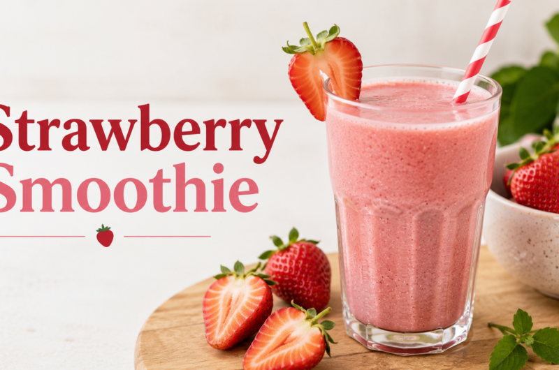 Strawberry Pregnancy Smoothie