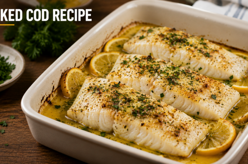 Baked Cod Recipe