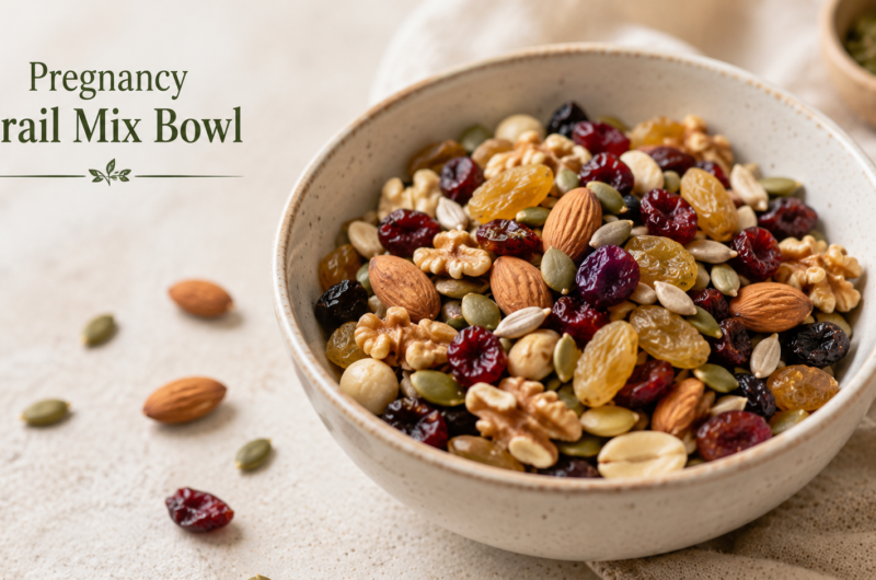 Pregnancy Trail Mix Bowl