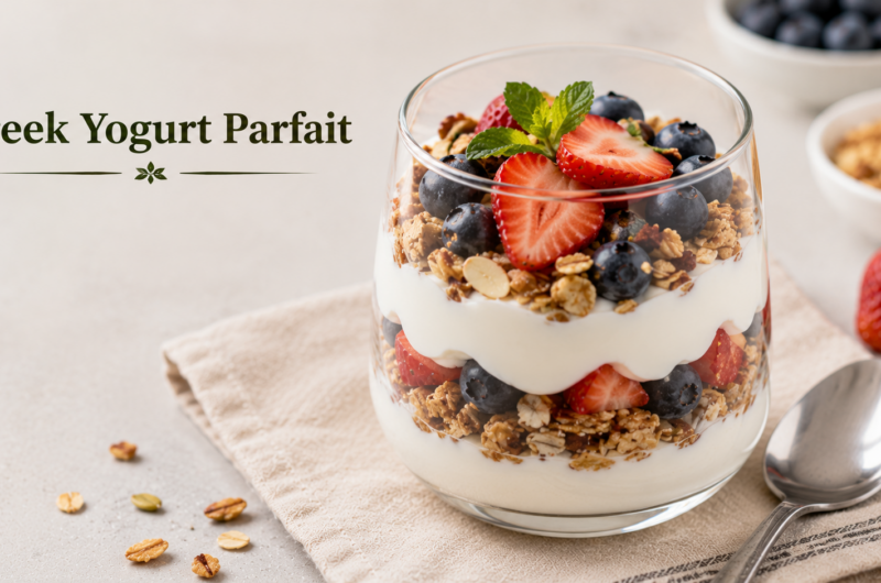 Greek Yogurt Parfai