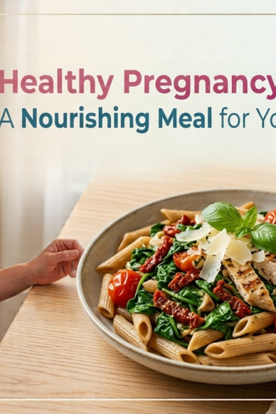 Healthy Pregnancy Pasta Bowl: A Nourishing Meal for You and Your Baby