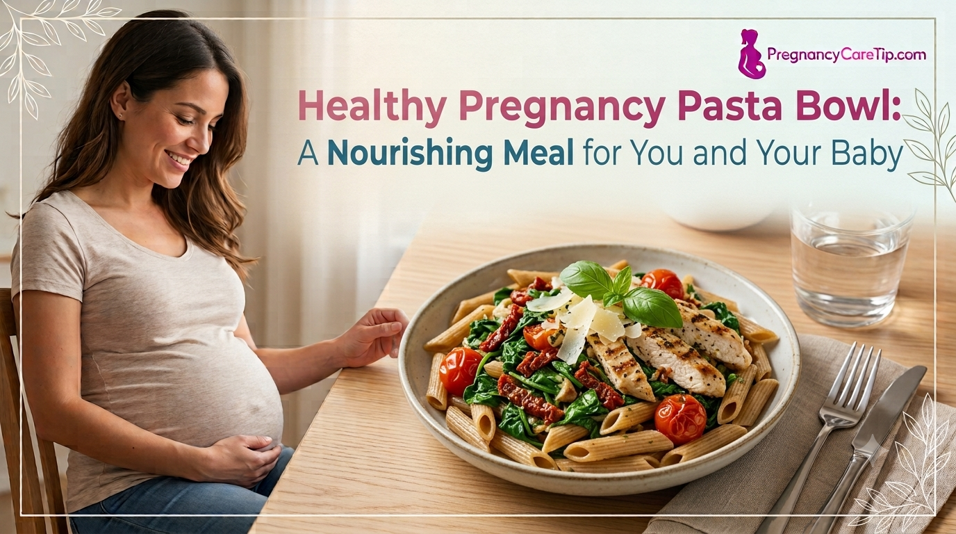 Healthy Pregnancy Pasta Bowl: A Nourishing Meal for You and Your Baby