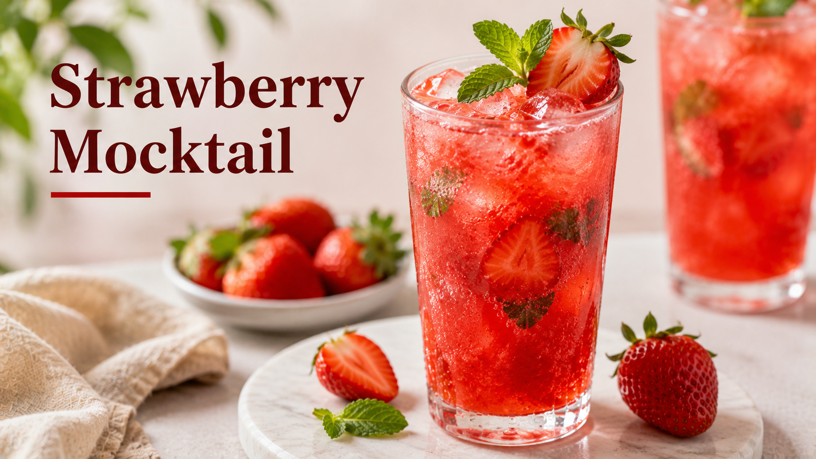 Strawberry Mocktail