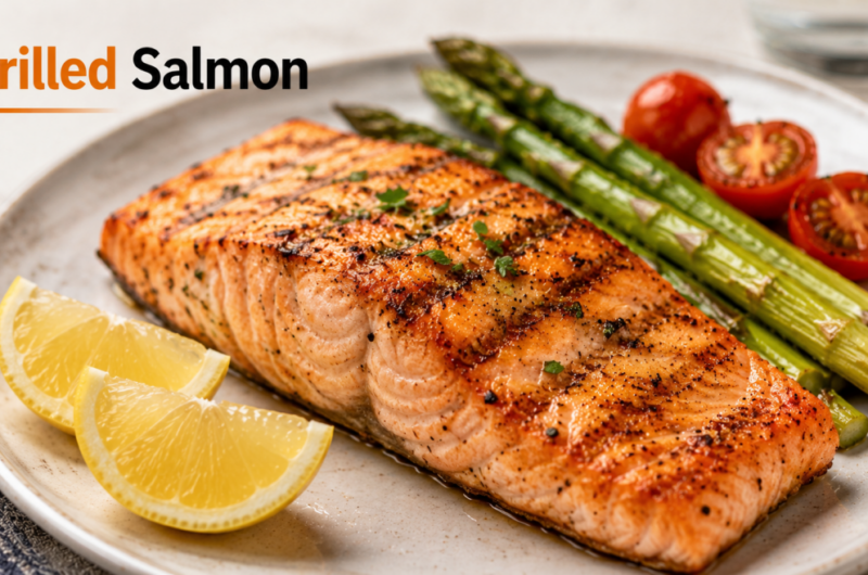 Protein-Rich Grilled Salmon for Pregnancy