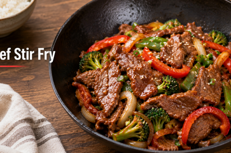 Pregnancy-Friendly Beef Stir Fry