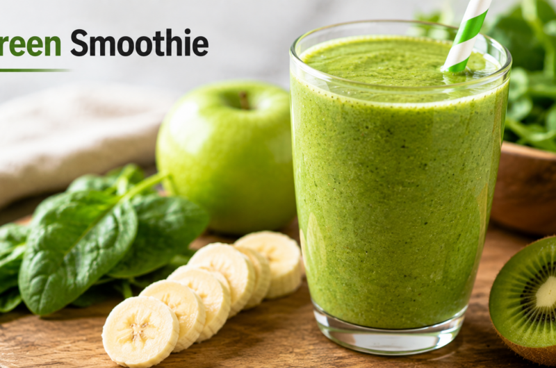 Pregnancy-Friendly Anti-Inflammatory Green Smoothie