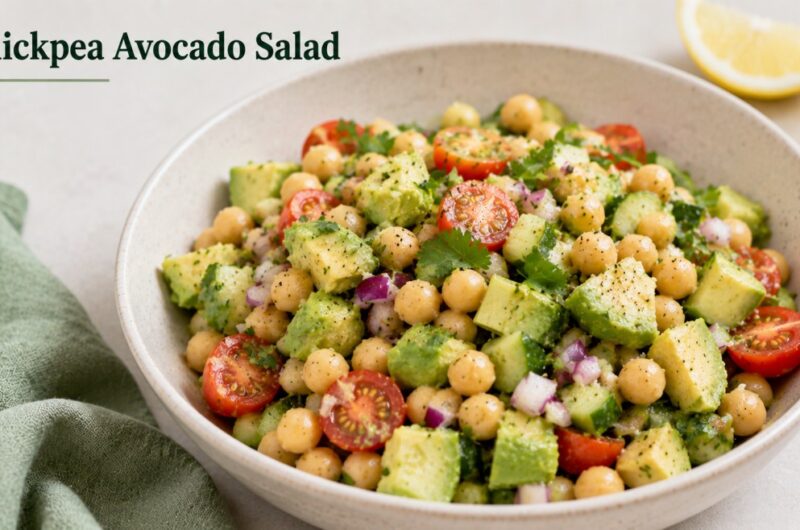 Chickpea Avocado Salad