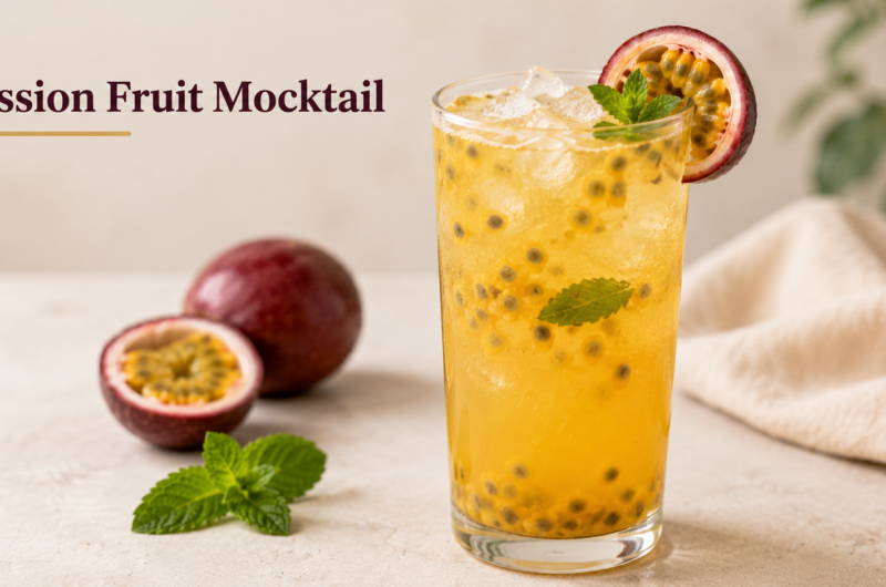 Passion Fruit Mocktail