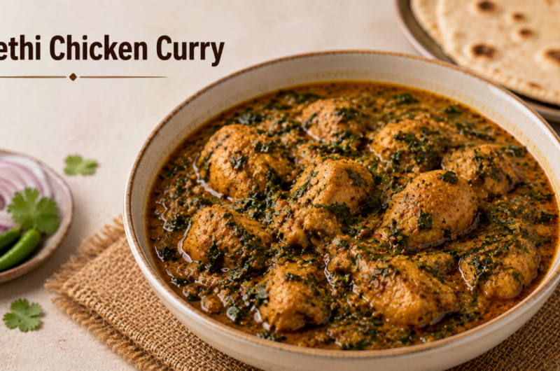 Methi Chicken Curry