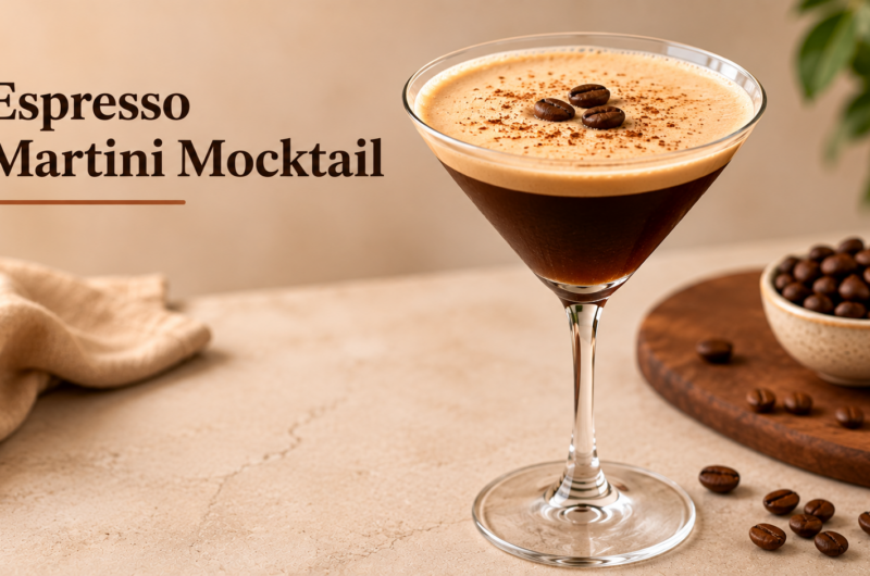 Espresso Martini Mocktail
