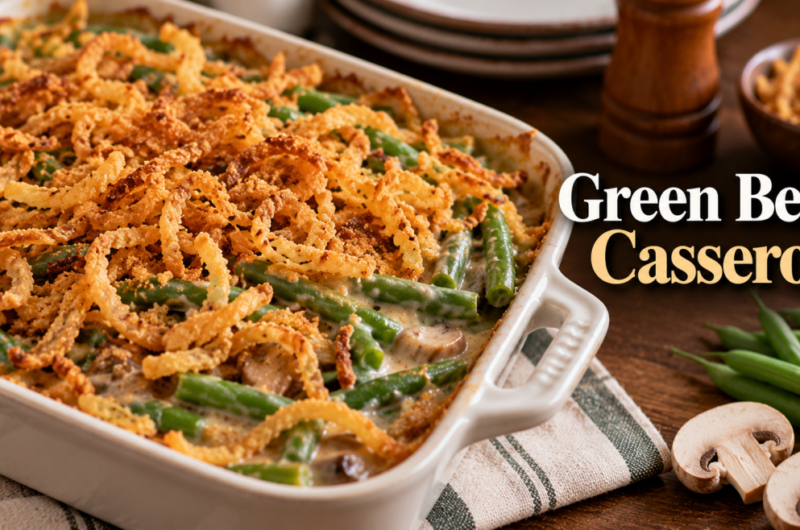 Christmas Green Bean Casserole