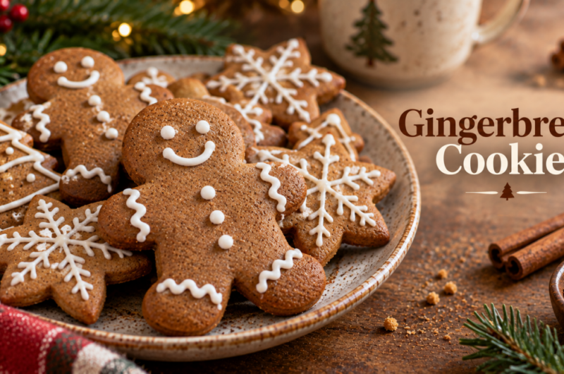 Pregnancy-Friendly Halloween Gingerbread Cookies
