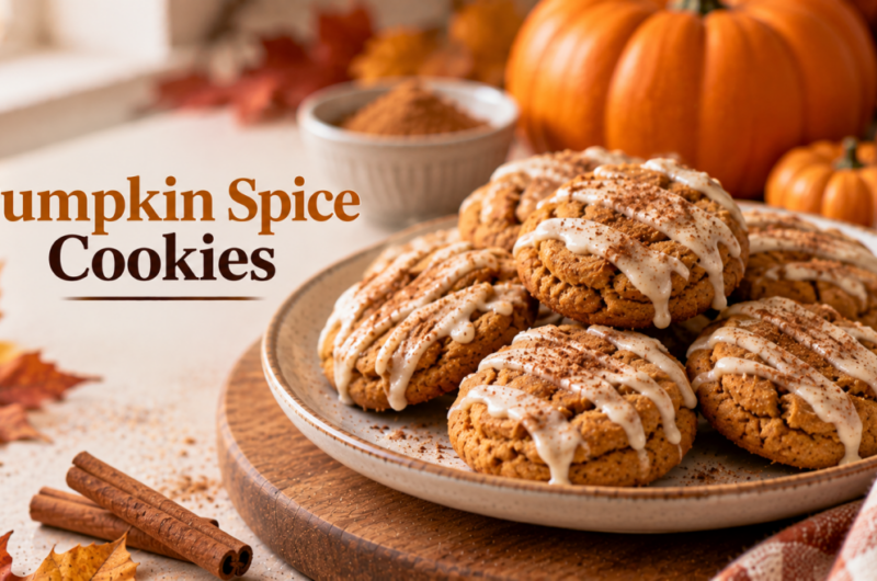 Pregnancy Friendly Vegan Spiced Pumpkin Cookies