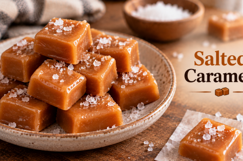 Halloween Style Pregnancy Friendly Classic Salted Caramels