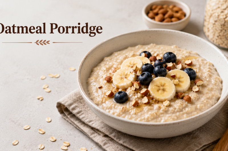 Healthy Oatmeal Porridge for Pregnancy