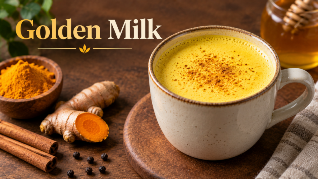 Golden Milk (Turmeric Milk) for Pregnancy