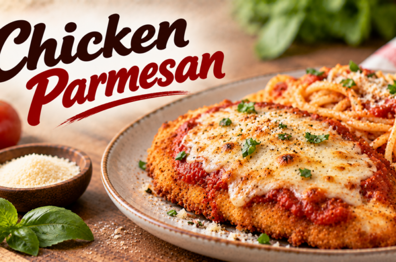 Easy Christmas Chicken Parmesan