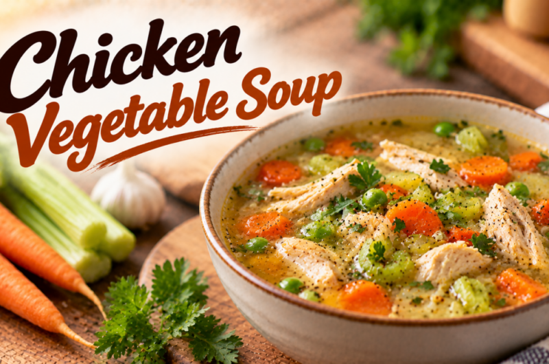 Hearty Christmas Chicken Vegetable Soup