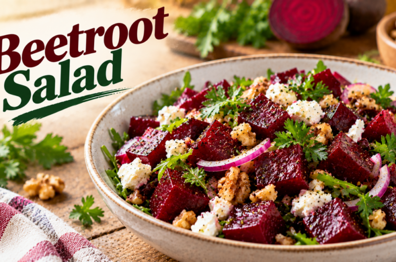 Pregnancy-Friendly Beetroot Salad Recipe