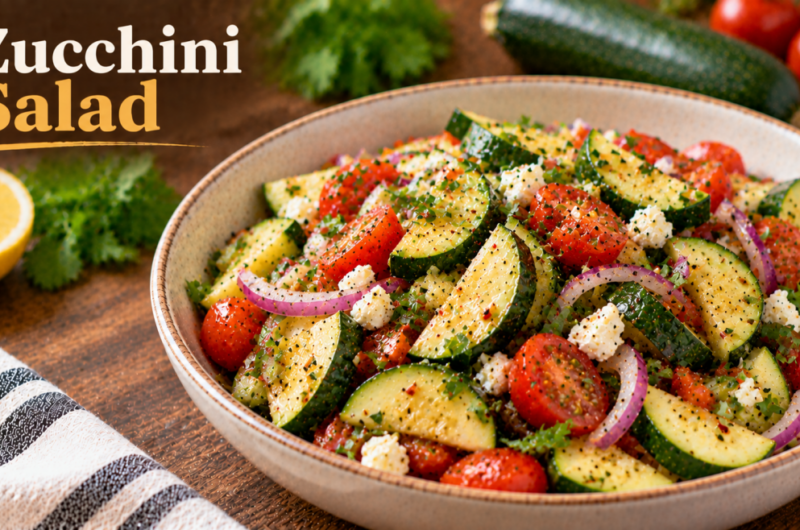 Pregnancy-Friendly Zucchini Salad
