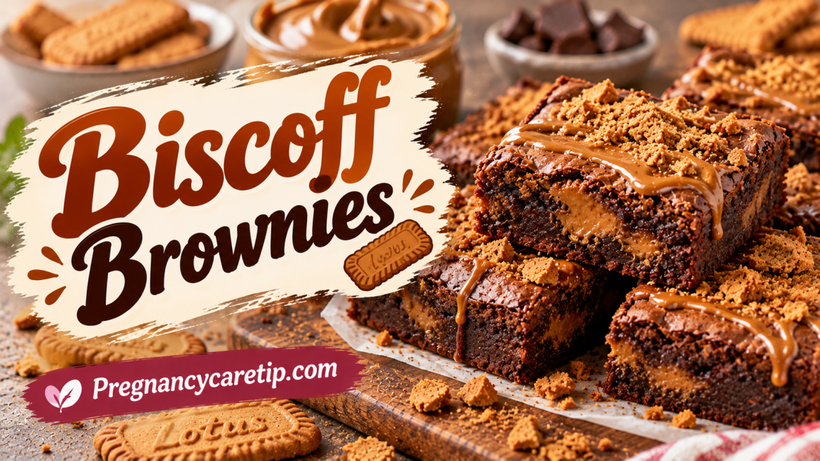 Biscoff Brownies