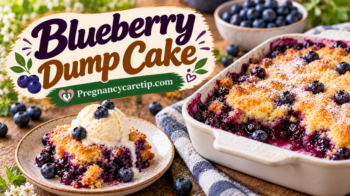 Blueberry Dump Cake