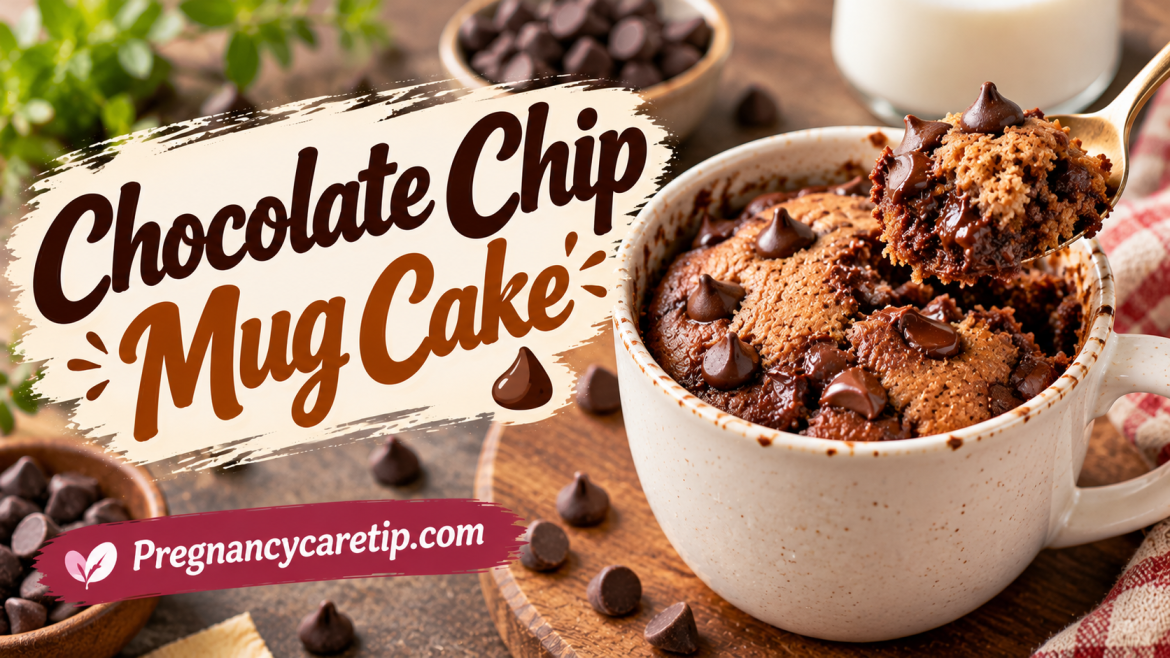 Chocolate Chip Mug Cake