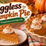 Eggless pumpkin pie