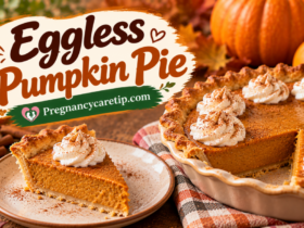 Eggless pumpkin pie