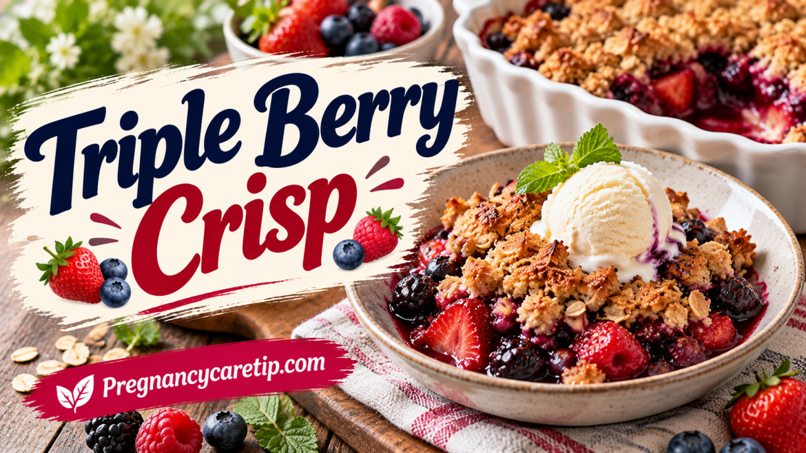 Triple Berry Crisp