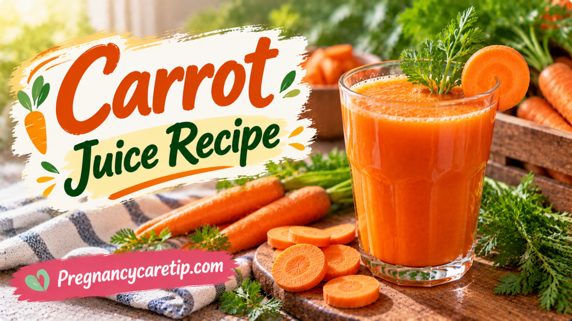 Carrot juice recipe