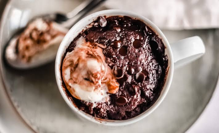 Pregnancy-Friendly Chocolate Chip Mug Cake