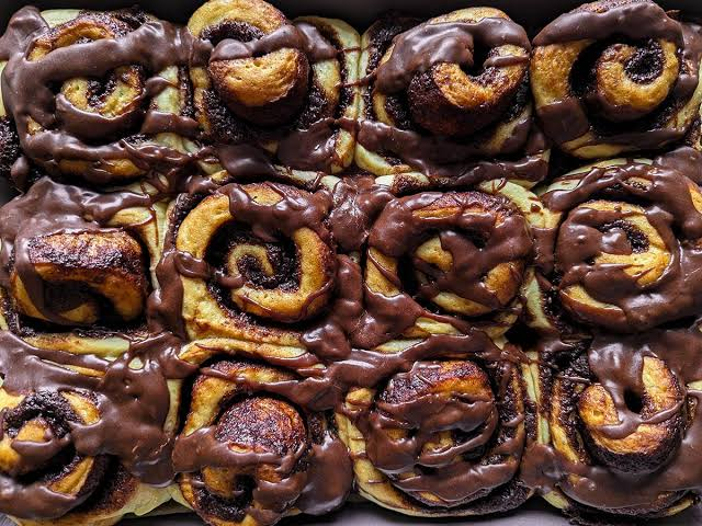 Pregnancy-Friendly Homemade Chocolate Cinnamon Rolls