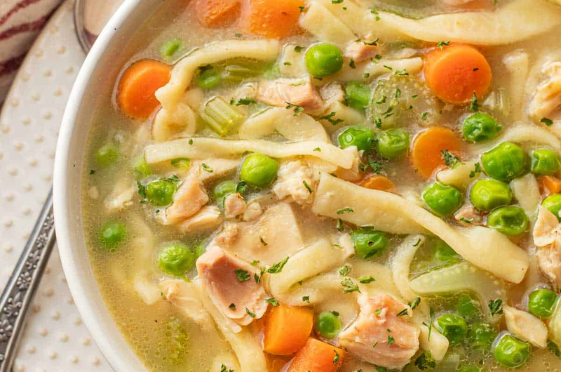 Easy spicy garlic chicken broth For Pregnancy
