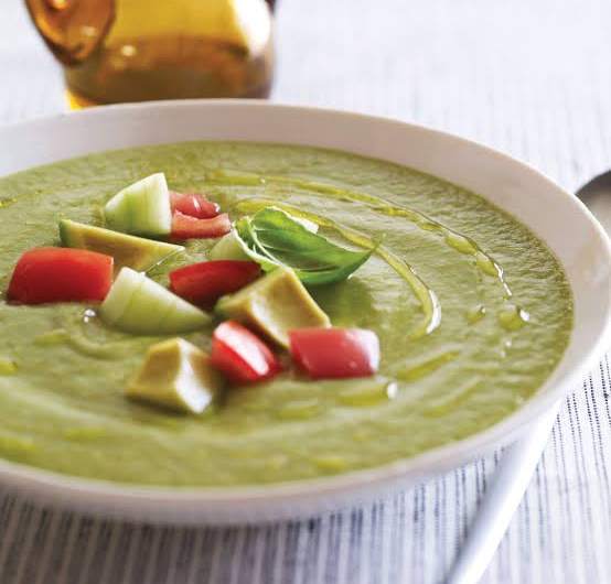 Pregnancy-Friendly Green Gazpacho