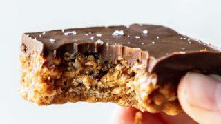 Healthier Scotcheroos Without Corn Syrup