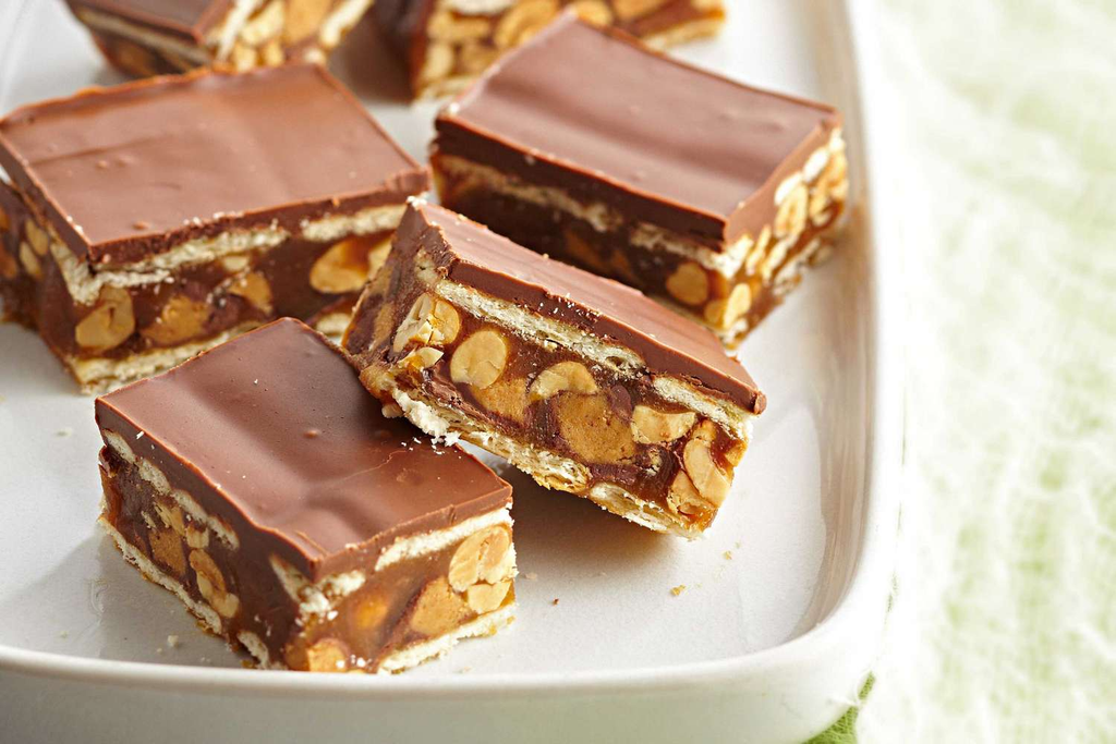 Caramel Chocolate Bars